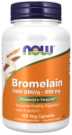 Now Foods, BROMELAINA 500MG/2400GDU 120 VCAPS 1